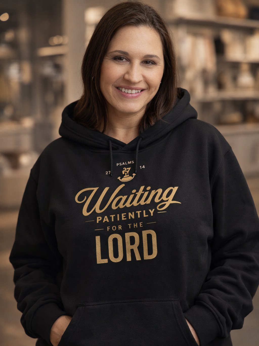 Waiting On The Lord Hoodie product image (1)