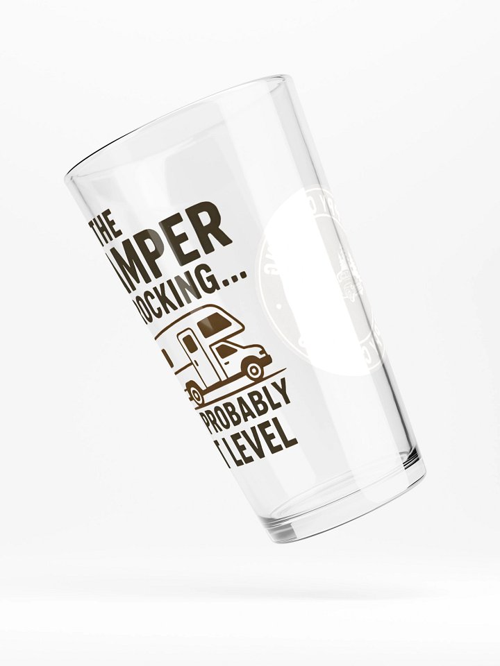 Humorous Camping Pint Glass Set product image (2)