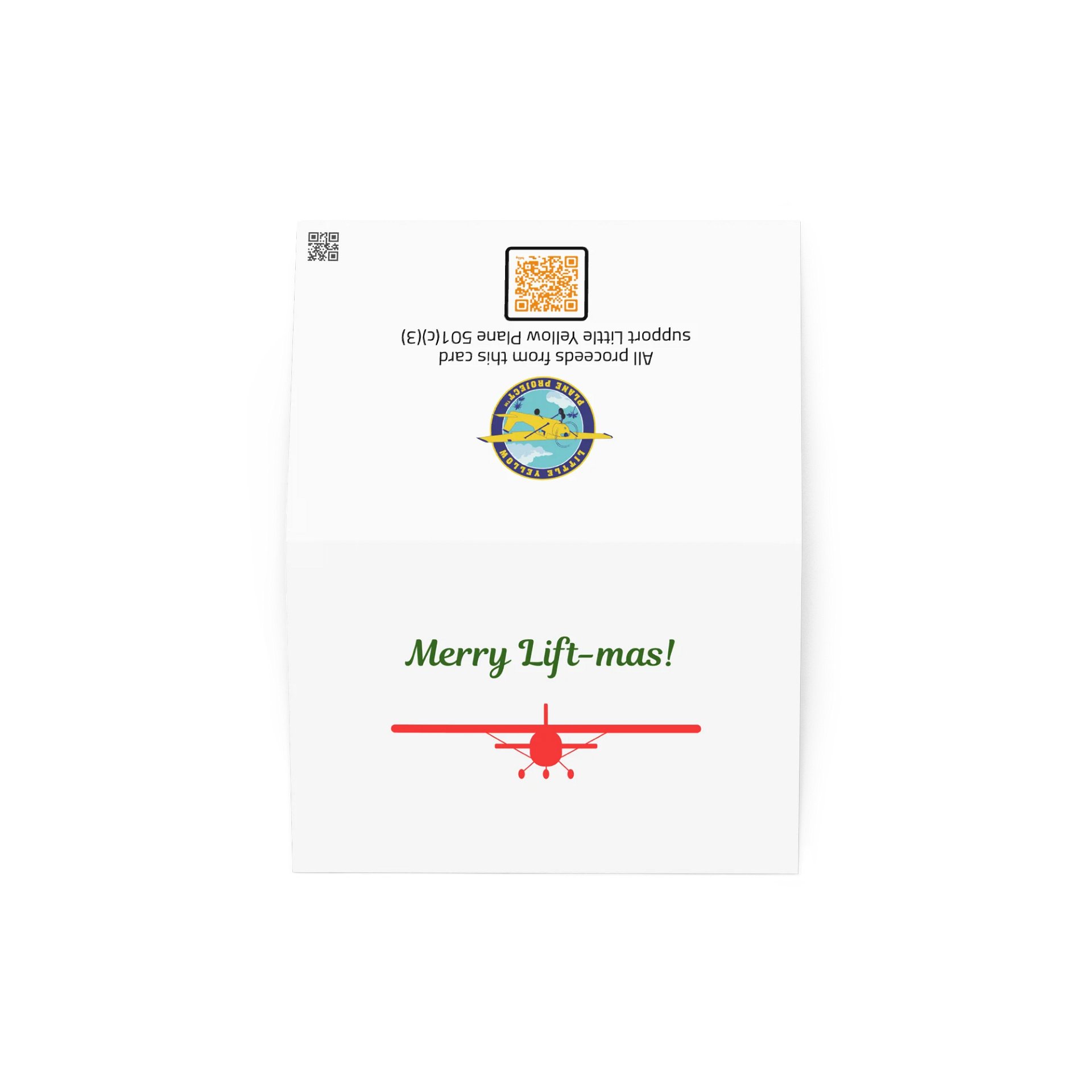 Merry Lift-mas Card- High Wing product image (2)