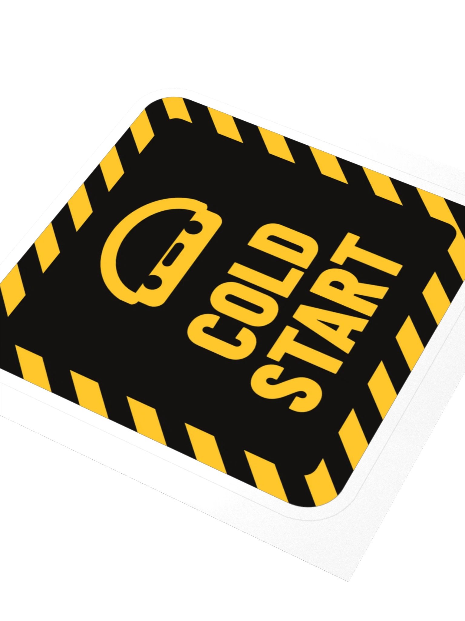 Cold Start Hazard Tag Sticker product image (3)
