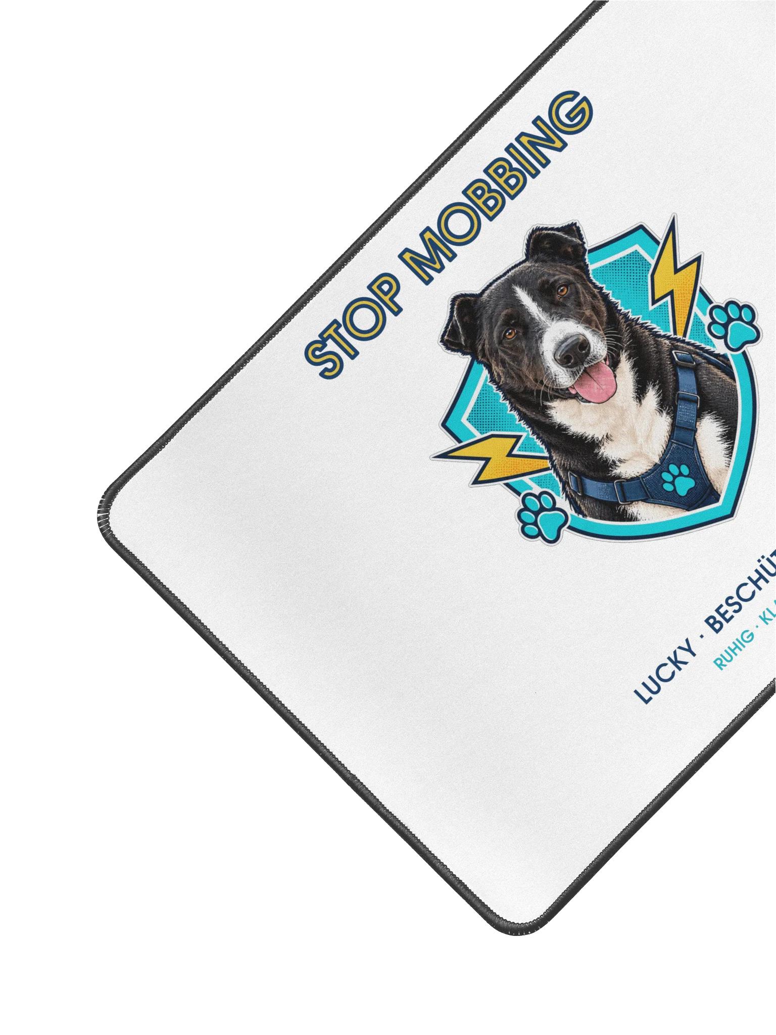 DogKids Stop Mobbing Schreibtischmatte – Lucky HeroDog product image (2)
