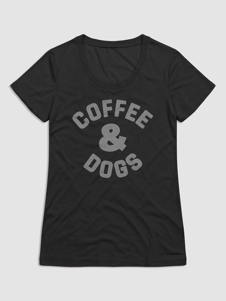 Coffee & Dogs - Slim-Fit Triblend Tee product image (2)
