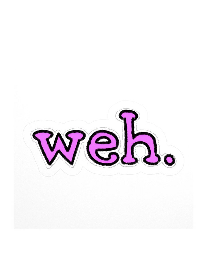 Weh Sticker product image (1)