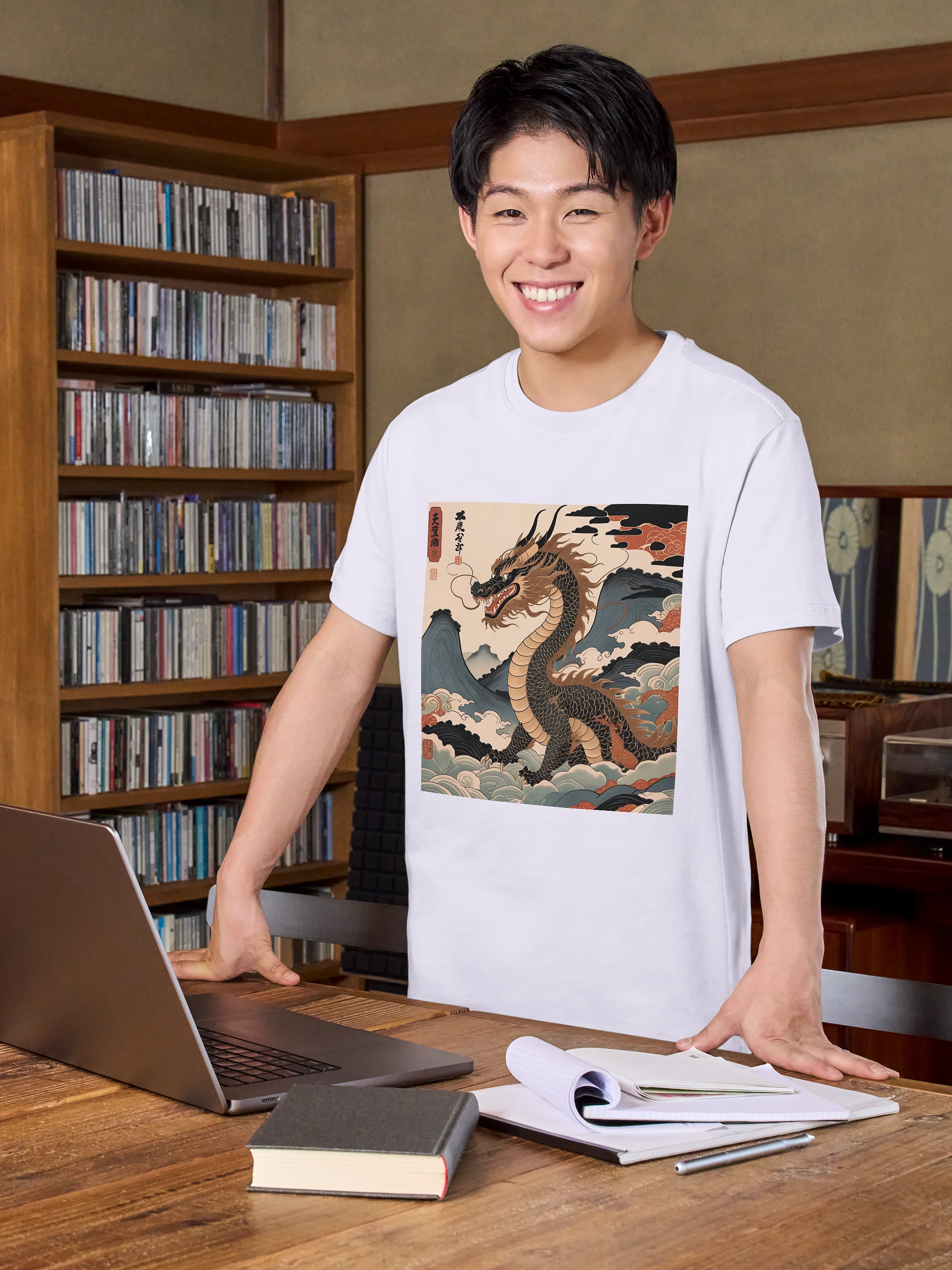 Ryoshin - Doro no Ryū (Earth Dragon), Ancient Ryū Collection, T-Shirt, Front Design product image (3)