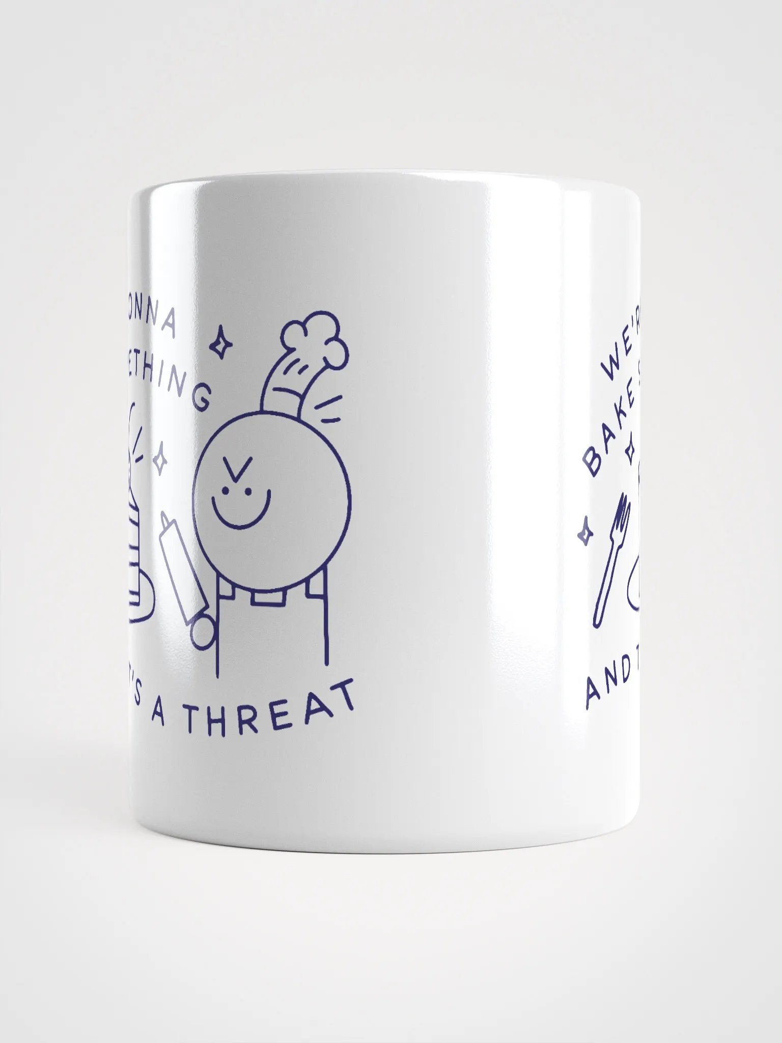 'And That's a Threat' Mug product image (5)