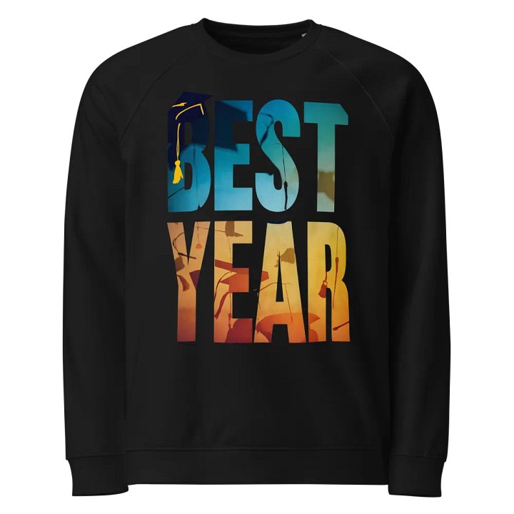 Organic Comfort Raglan Sweatshirt product image (1)