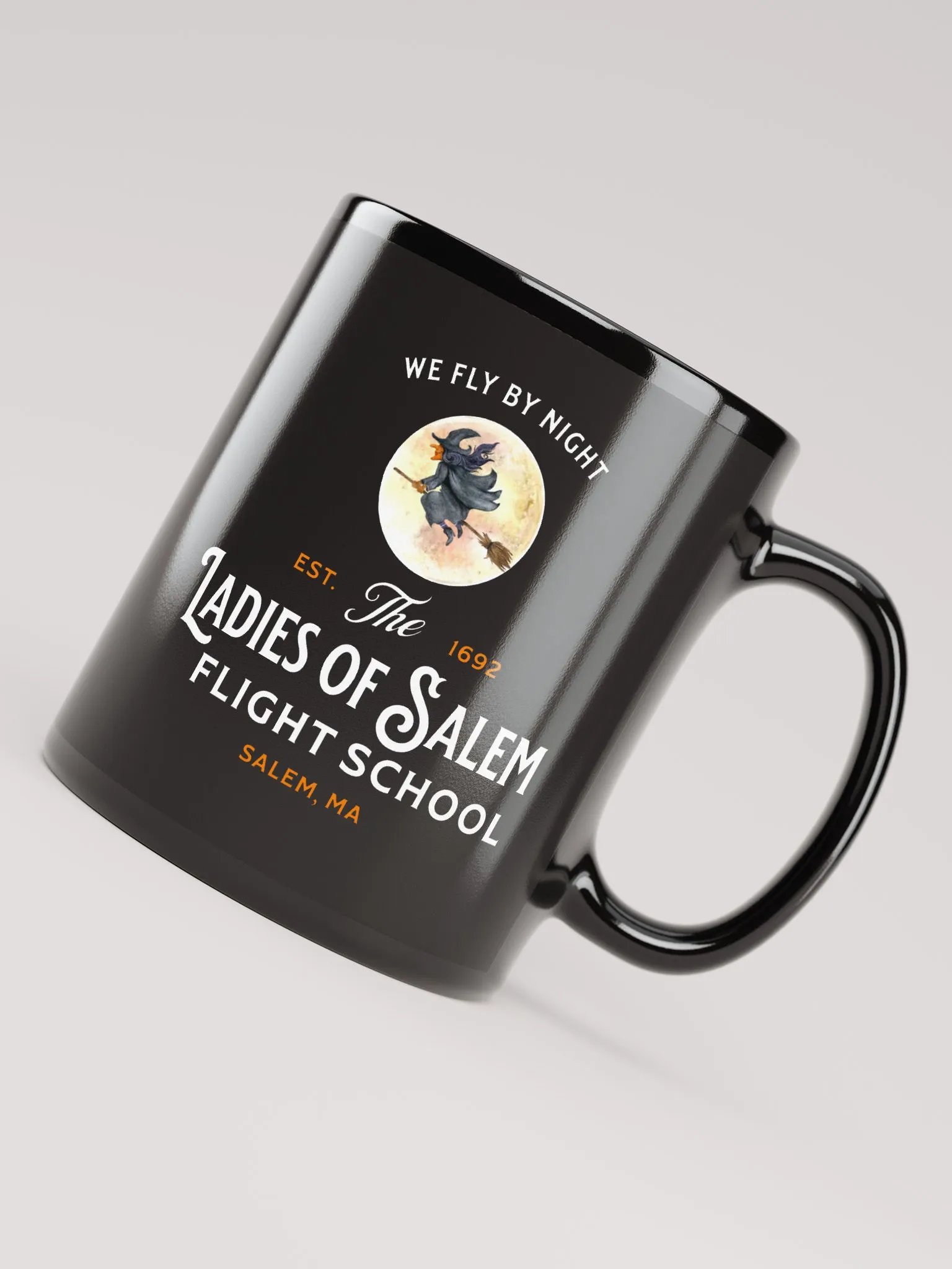 Witch Flying Broomstick Halloween Mug product image (5)