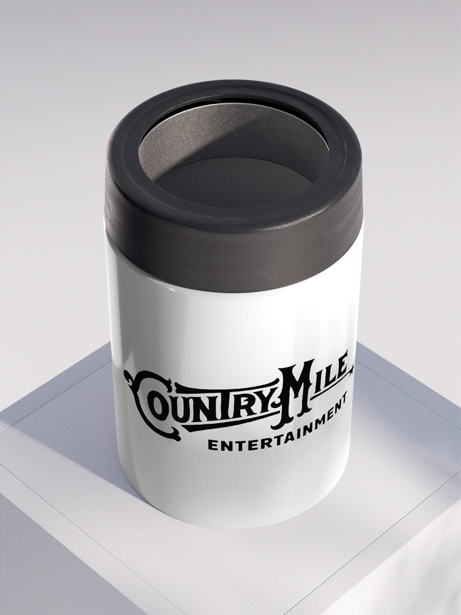 Country Mile logoed Stainless Steel Koozie product image (2)