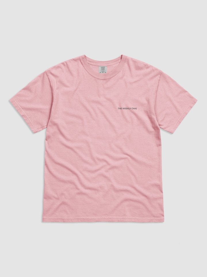 The Weekly Chai Vibes Tee - Pink product image (1)