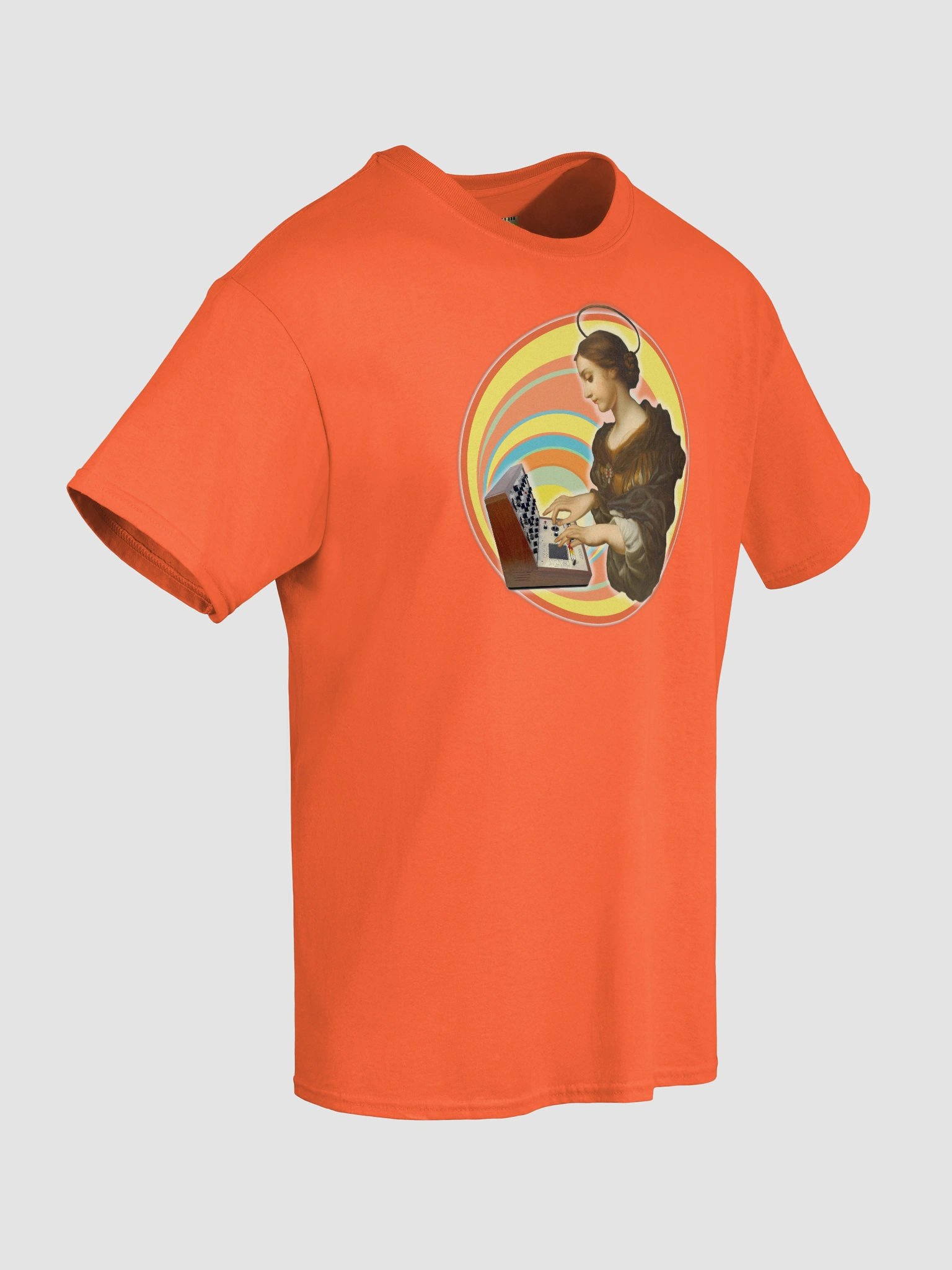 St Synthi Cecilia, The Putney (VCS 3) by Frank Fonik, Techno EDM Unisex t-shirt product image (2)