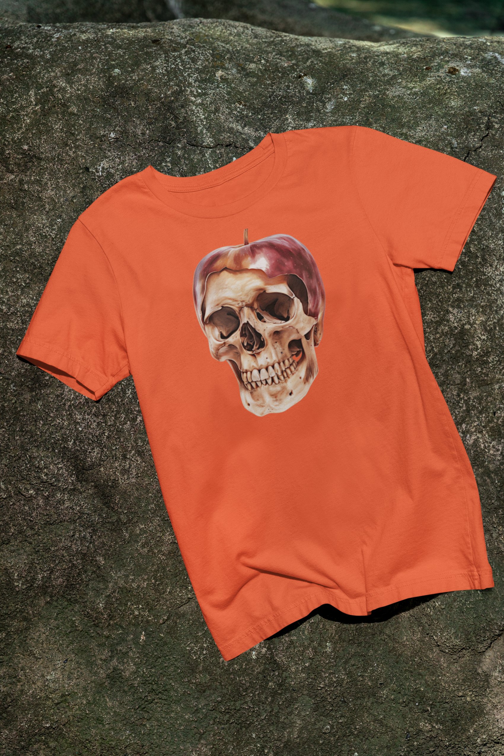 Surreal Apple Skull T-Shirt product image (1)