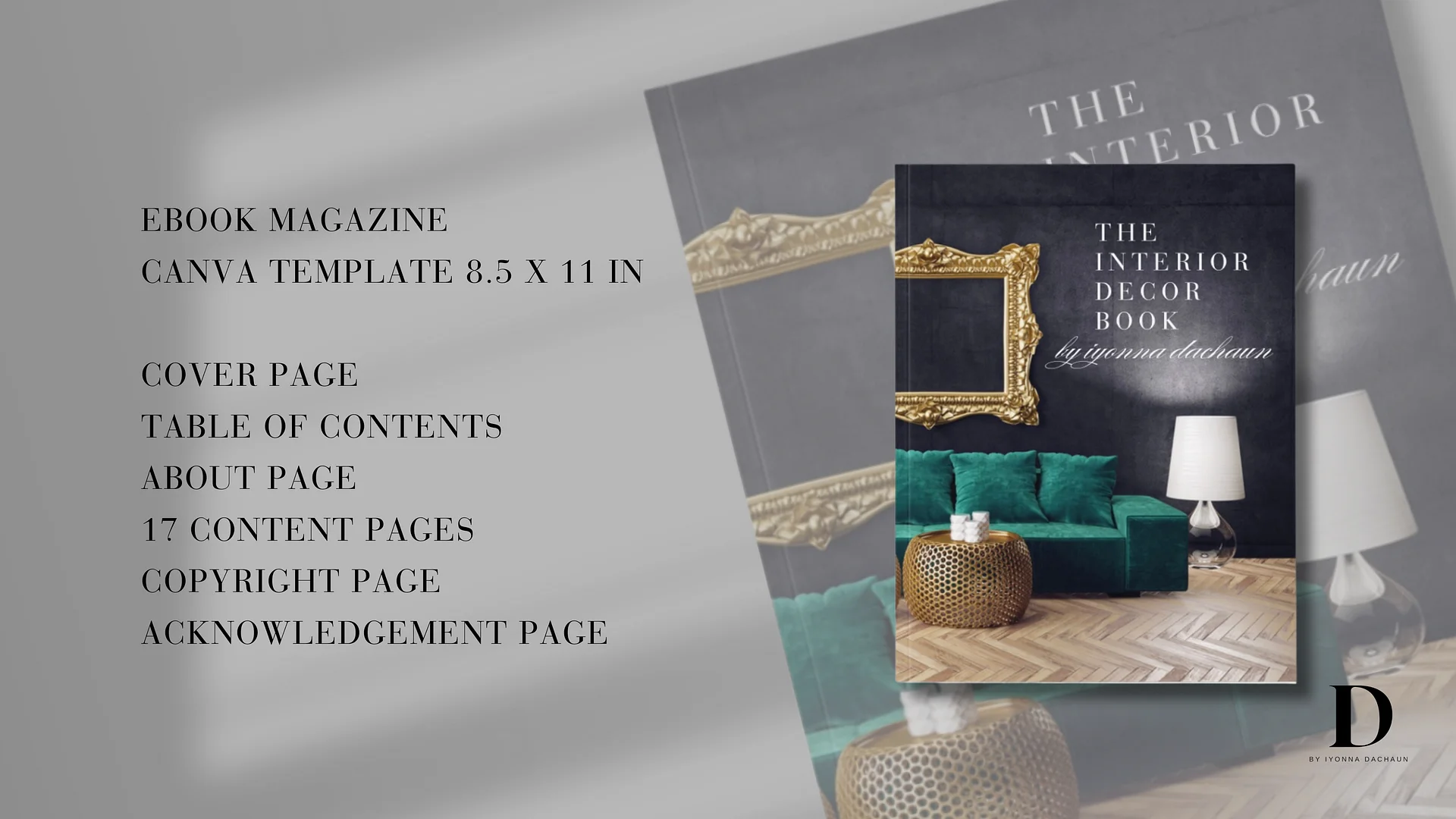 eBook Magazine Canva Template product image (2)