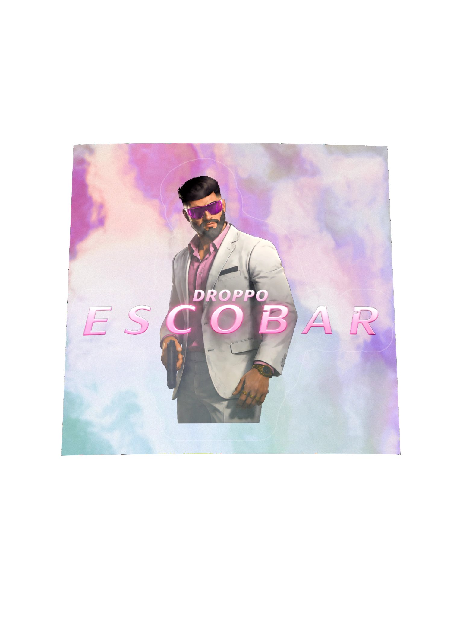 Droppo Escobar 007 Style Sticker product image (1)