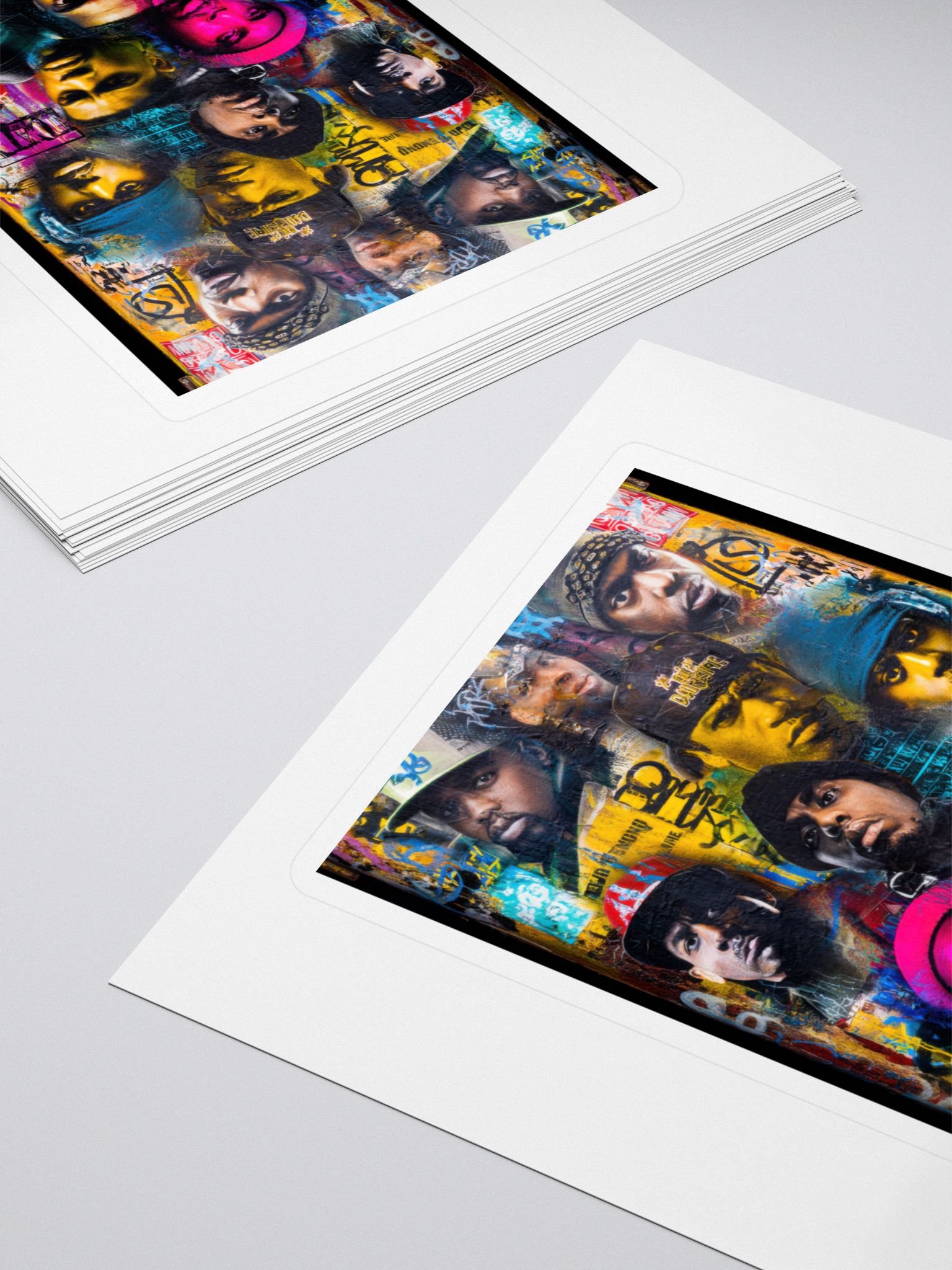 Diverse Faces Kiss Cut Stickers product image (4)