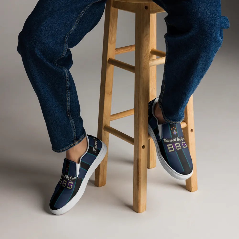 BBG Green & Blue Men's Slip Ons product image (7)