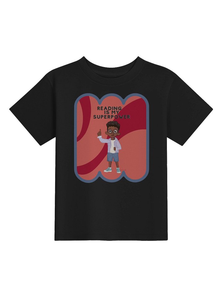 Reading is My Superpower Toddler Tee product image (1)