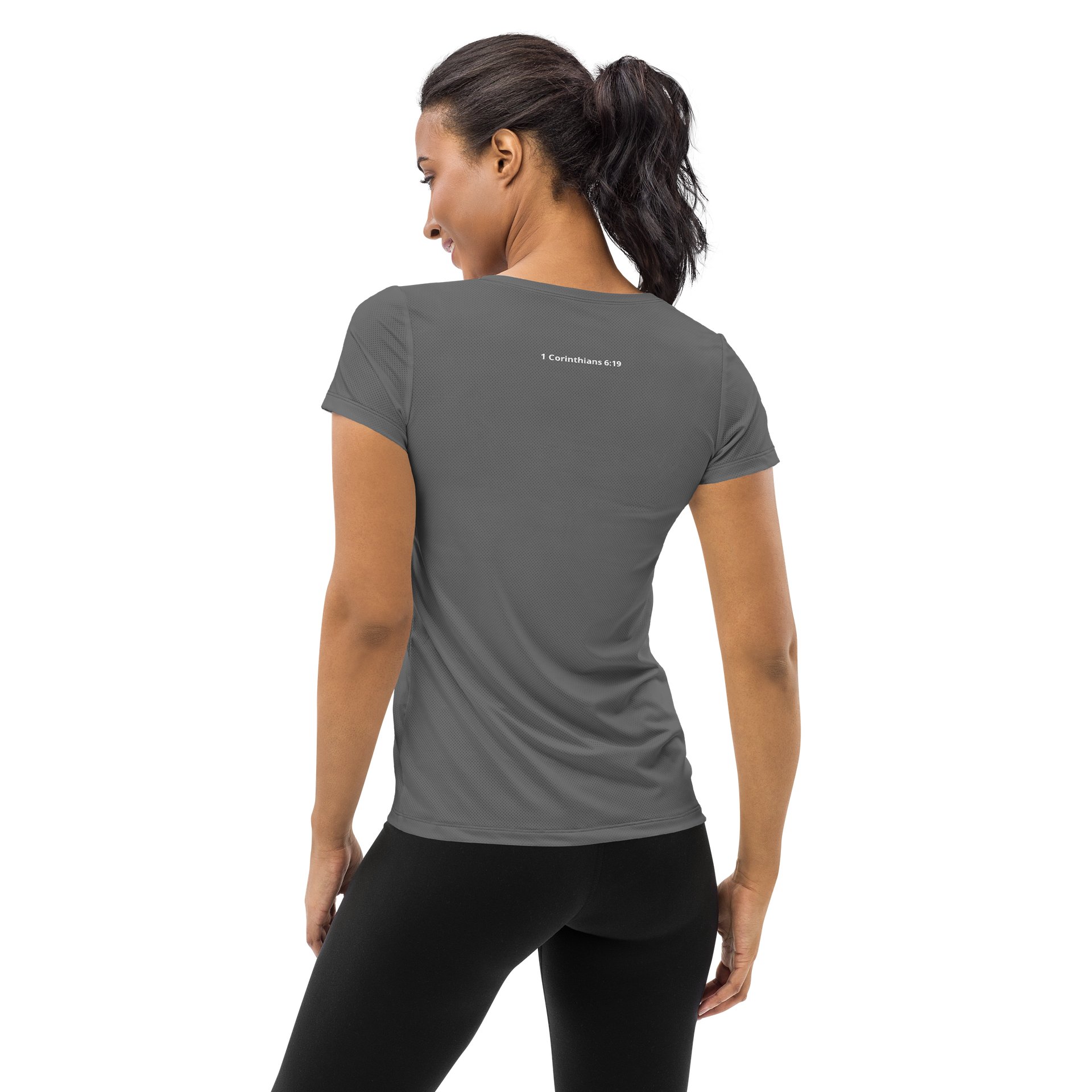 His House Womens Performance T-Shirt - Grey product image (2)