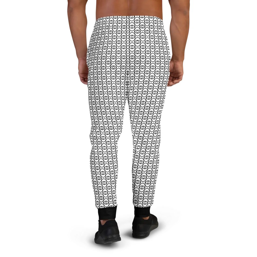 Black & White Men's Joggers product image (2)