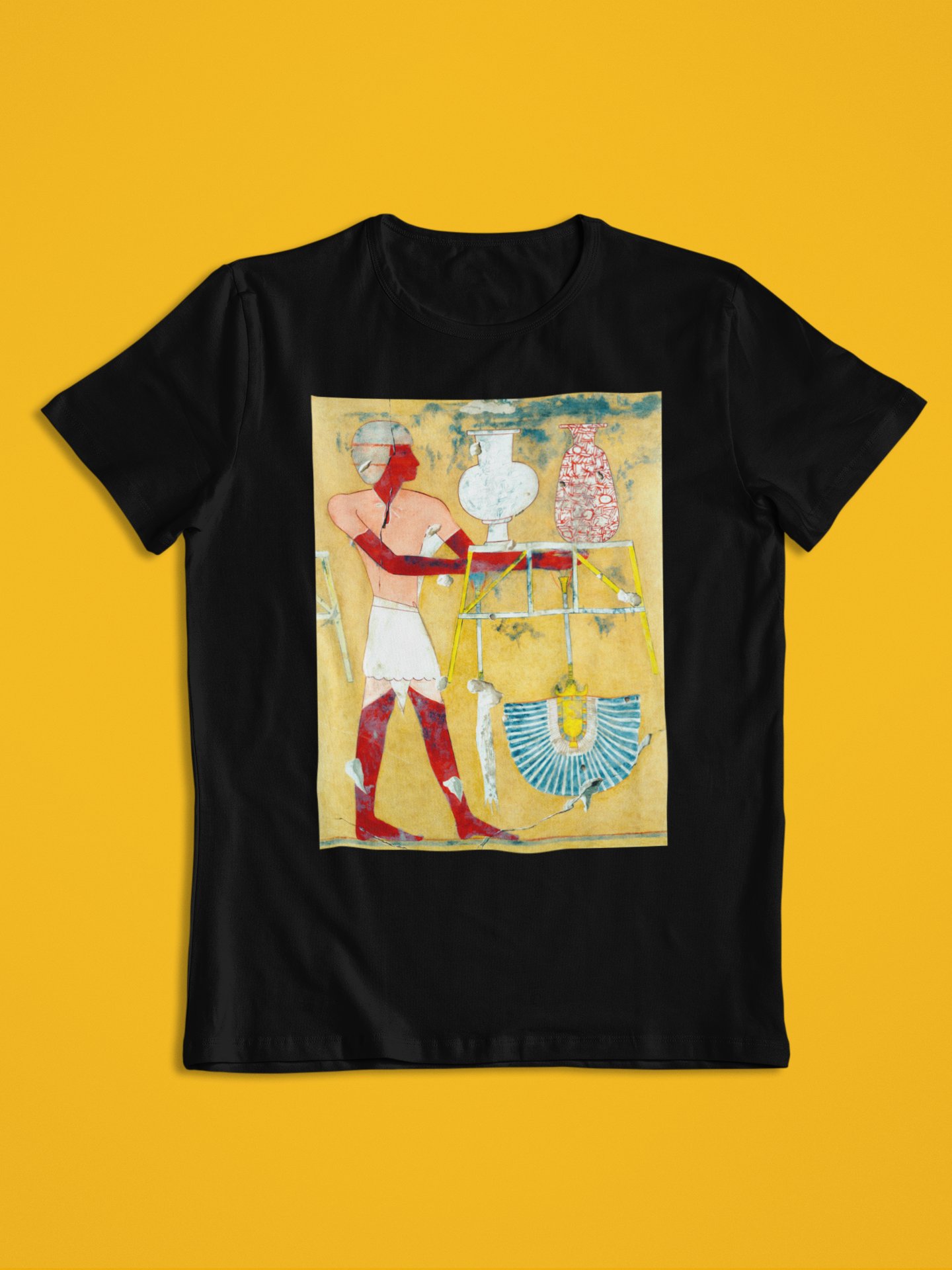 Man Bringing Gifts Ancient Egypt Art Unisex T-Shirt product image (1)