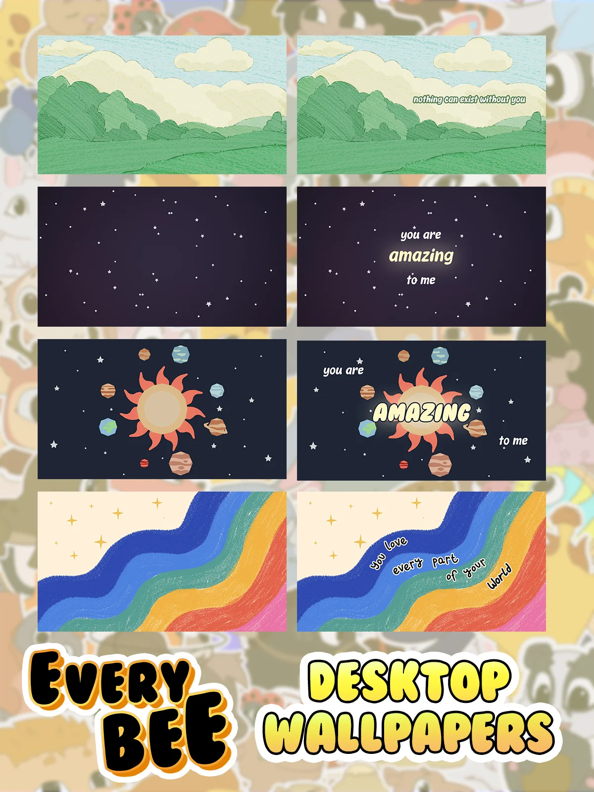 Every Bee Wallpaper Pack product image (2)