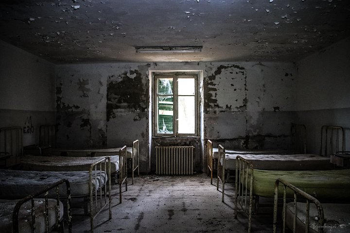 Fine Art - Abandoned Children's Ward - Forgotten Echoes of the Past product image (1)