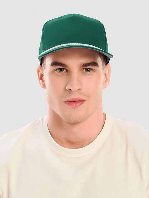 Photo showing Richardson Five-Panel Classic Rope Cap