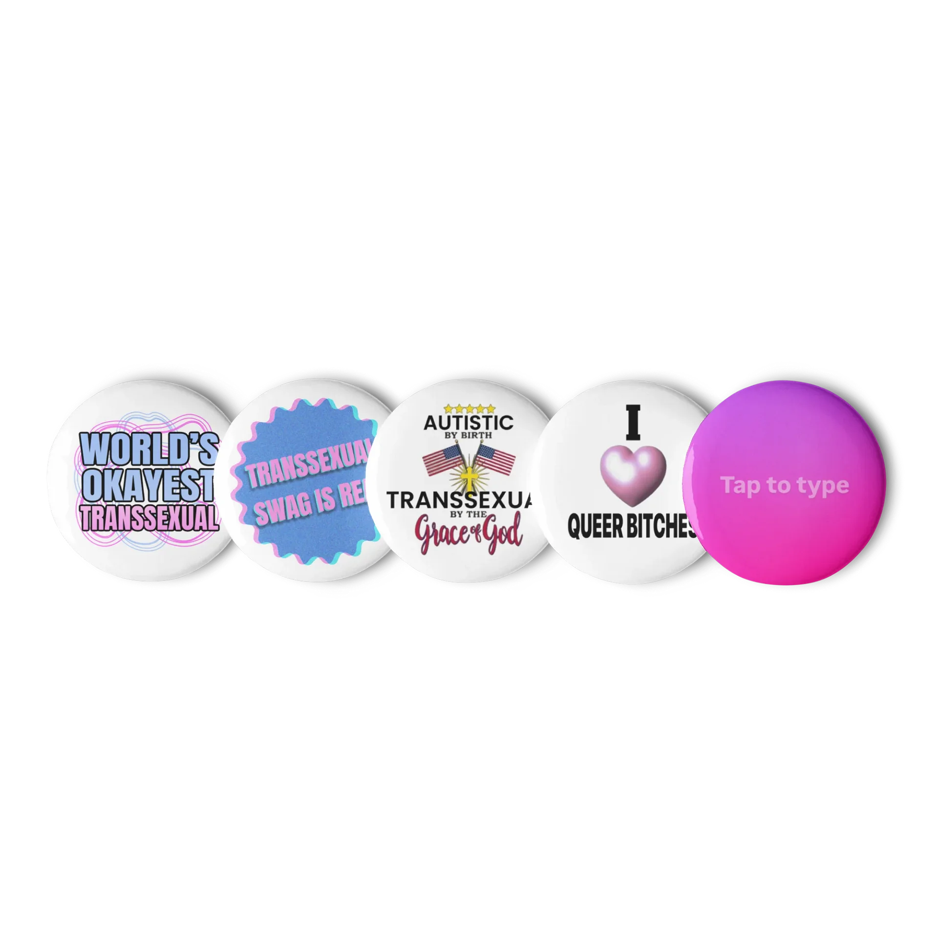 1ofthedolls Pin Set II