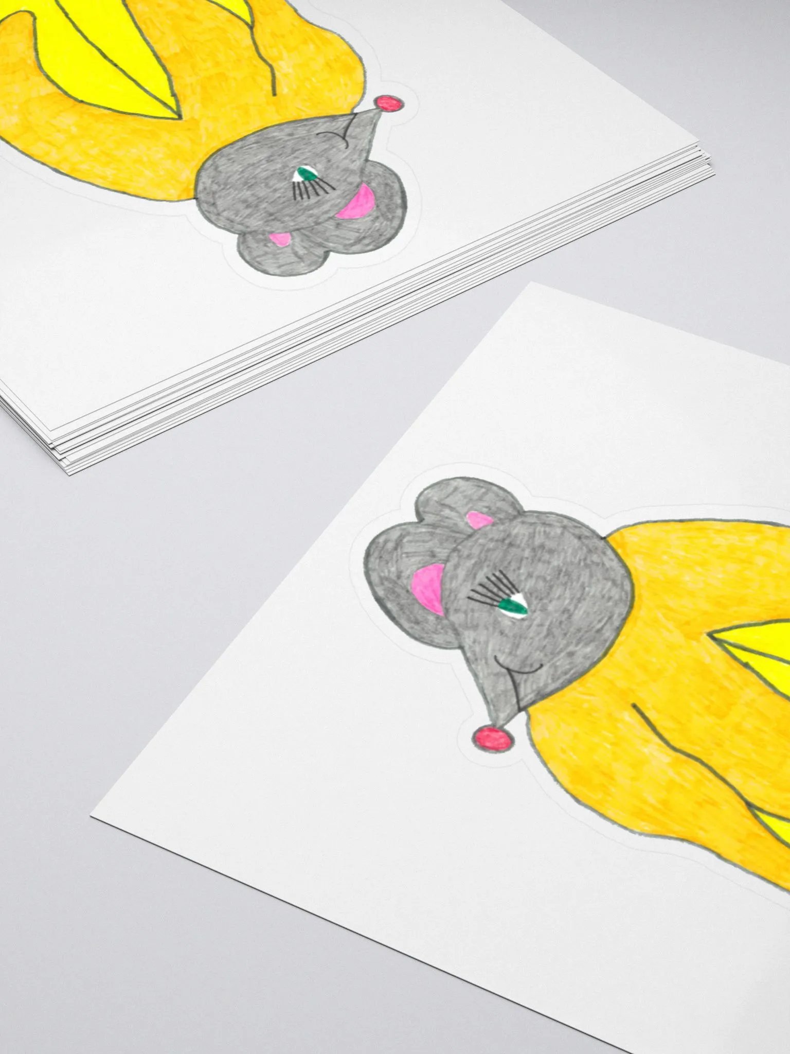 Banana mouse sticker product image (4)