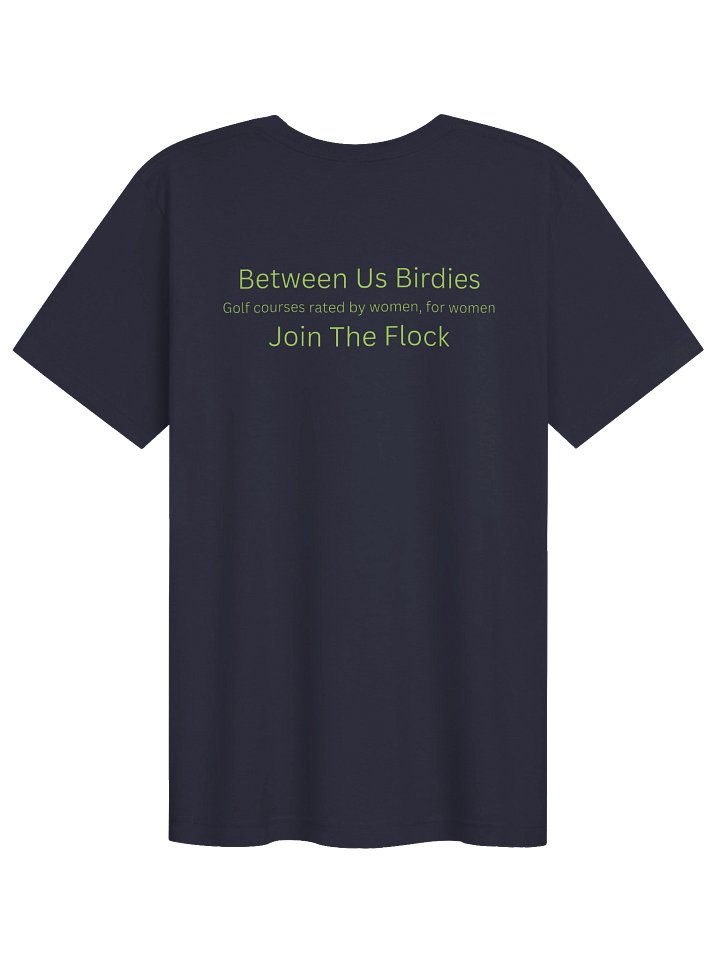 Between Us Birdies Navy/Hi-Viz Logo Tee product image (2)