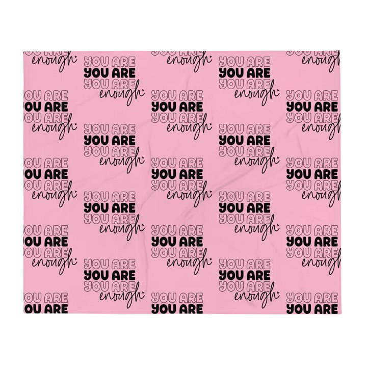 You Are Enough Blanket product image (2)