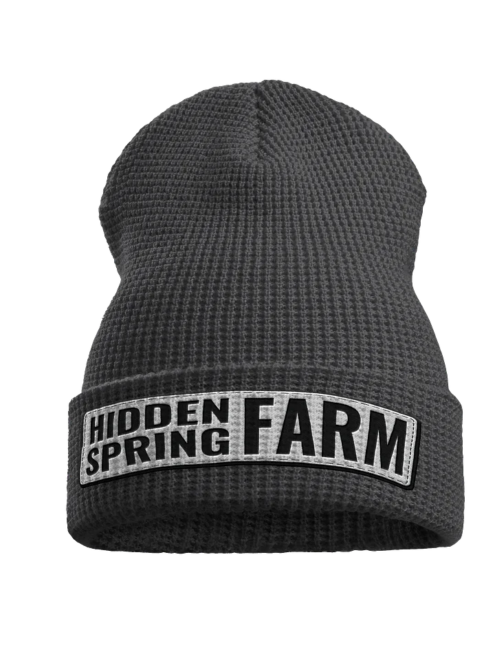 Hidden Spring Farm Waffle Beanie product image (1)