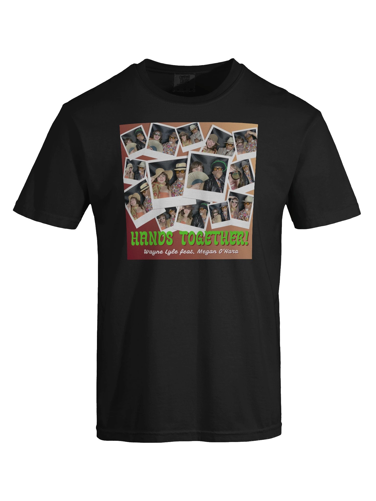 Hands Together Tee - Black product image (5)
