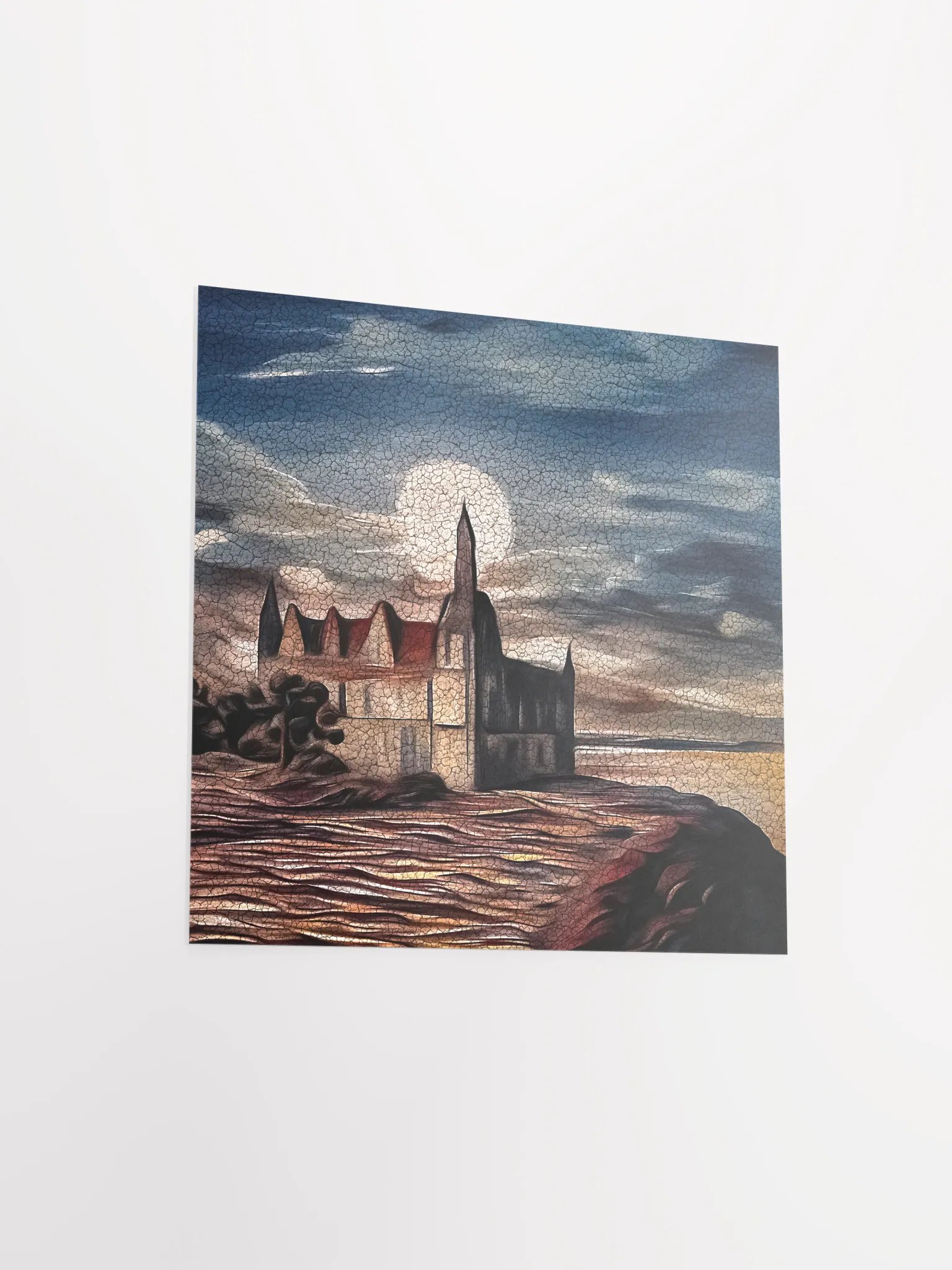 Kronborg castle - Oil painting - Square product image (8)