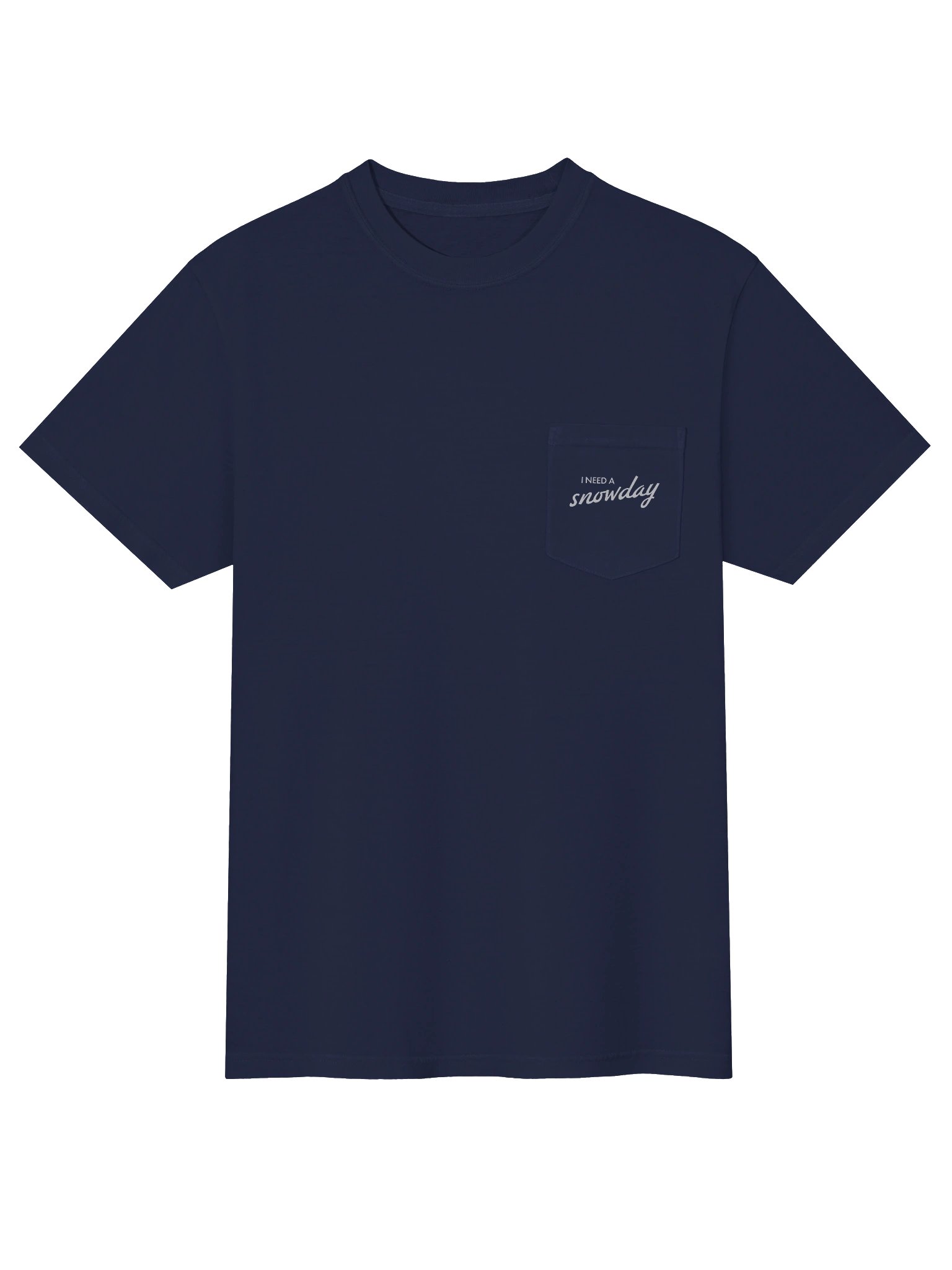 Snowday pocket tee product image (6)