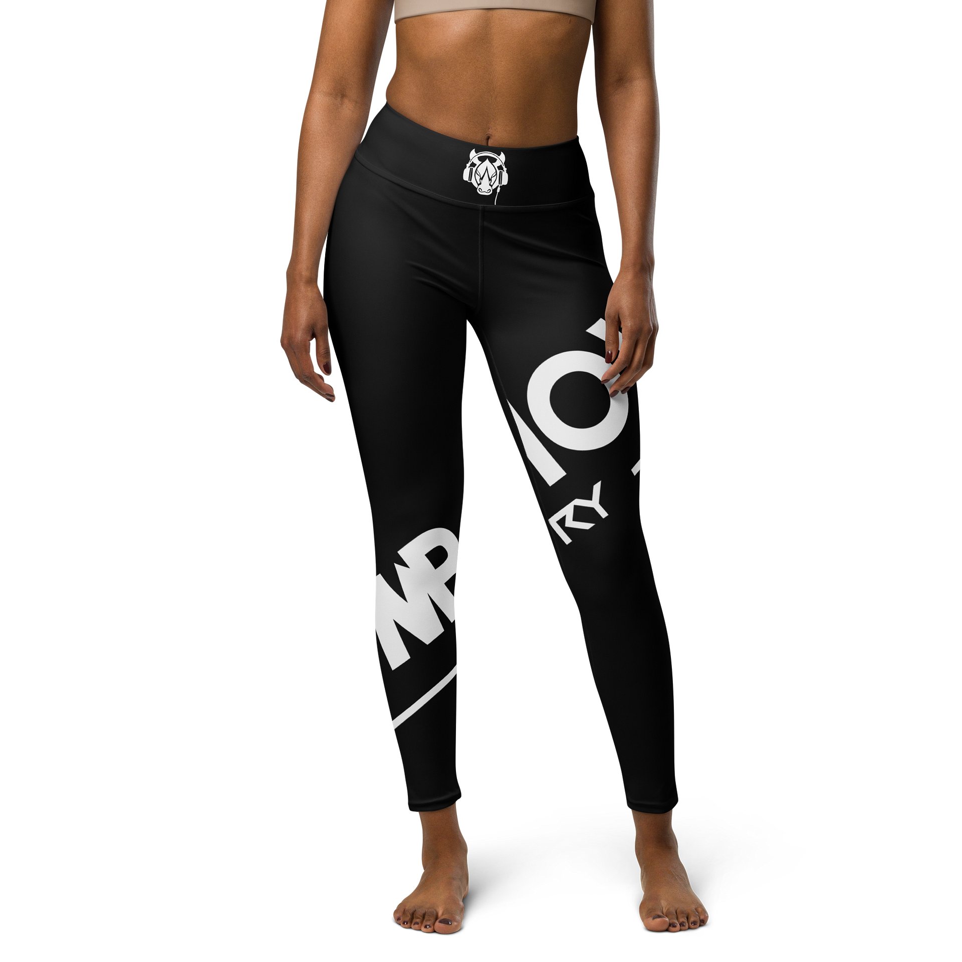 Diagonal Impact Yoga Leggings product image (1)