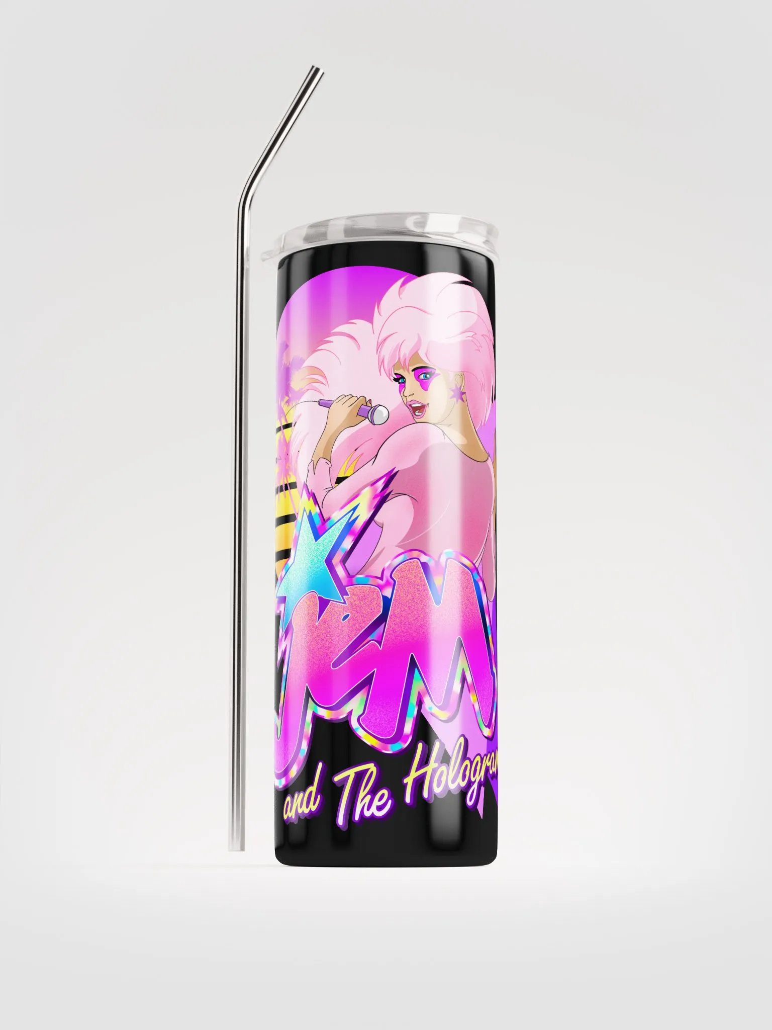 Jem Vaporwave Tribute Stainless Steel Tumbler product image (3)