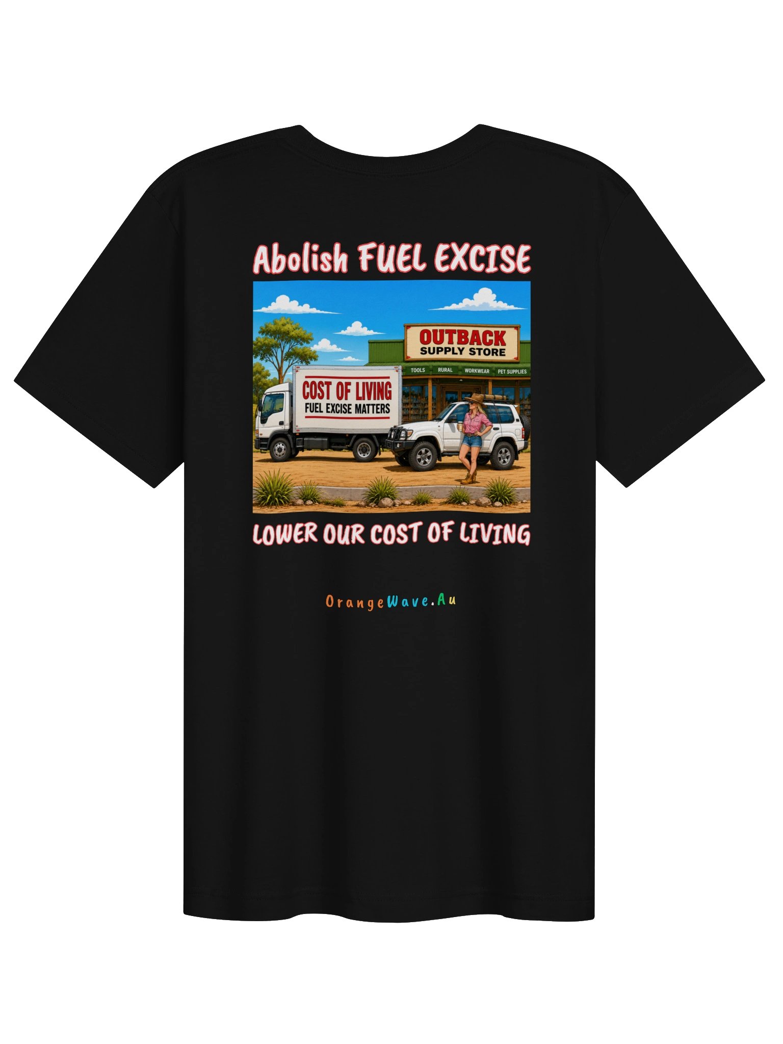 Abolish Fuel Excise Tee product image (2)