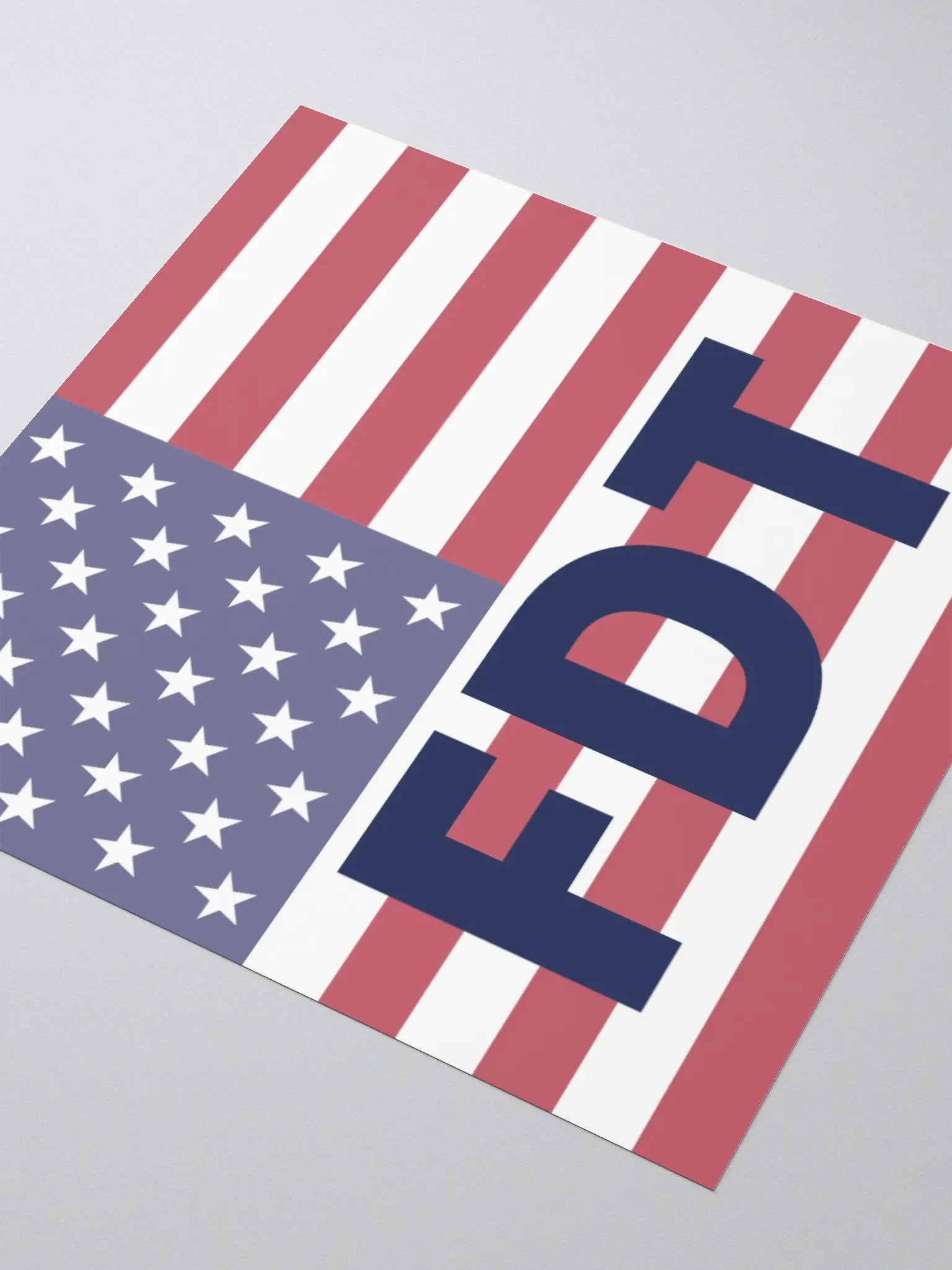 Patriot Square Sticker. product image (8)