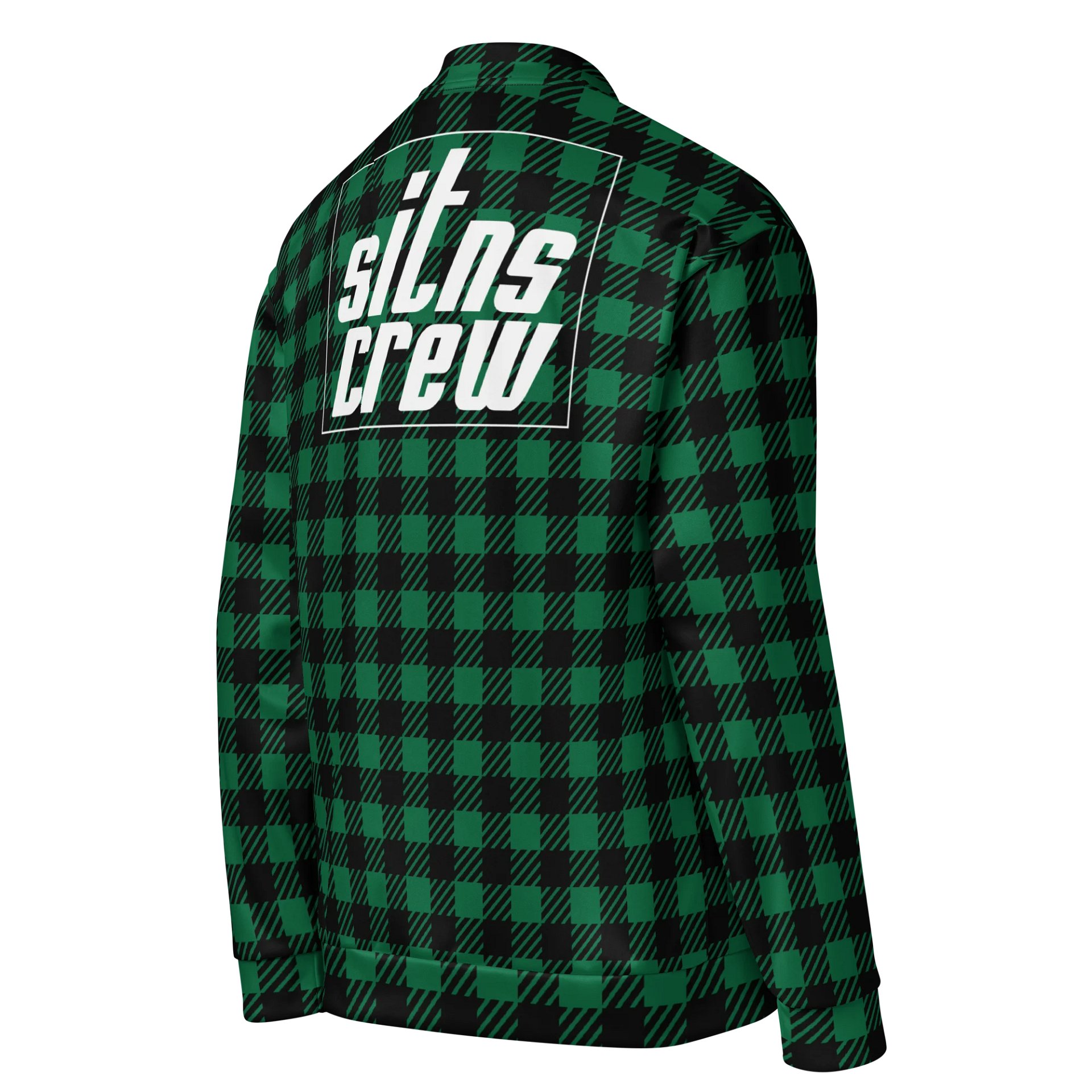 STNS Checkered Chaos Bomber Jacket product image (4)