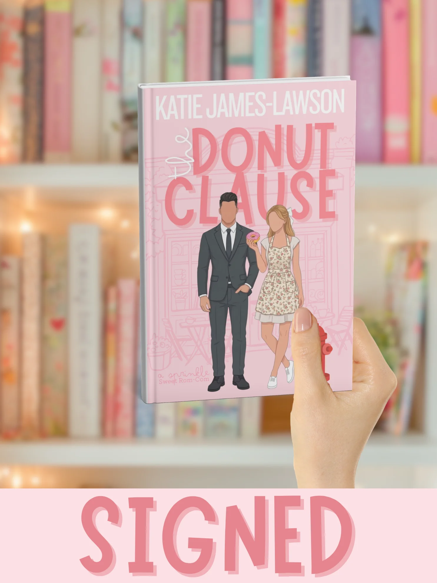 Signed Paperback of The Donut Clause product image (1)