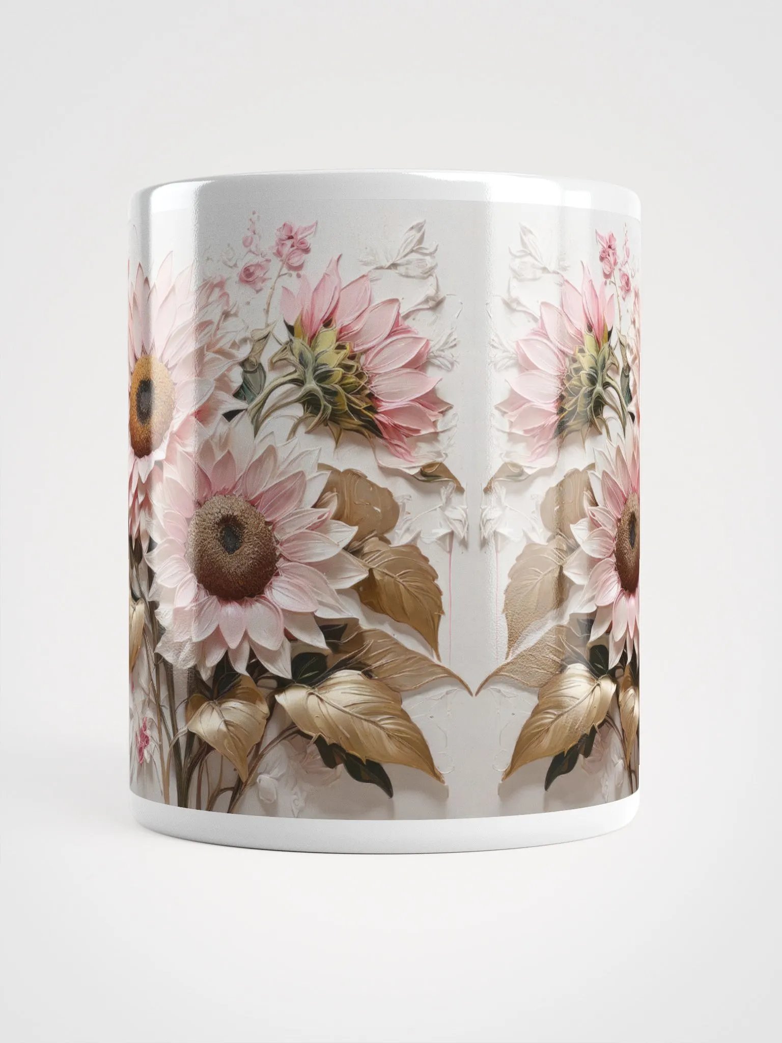 Amber Petals Ceramic Mug product image (5)