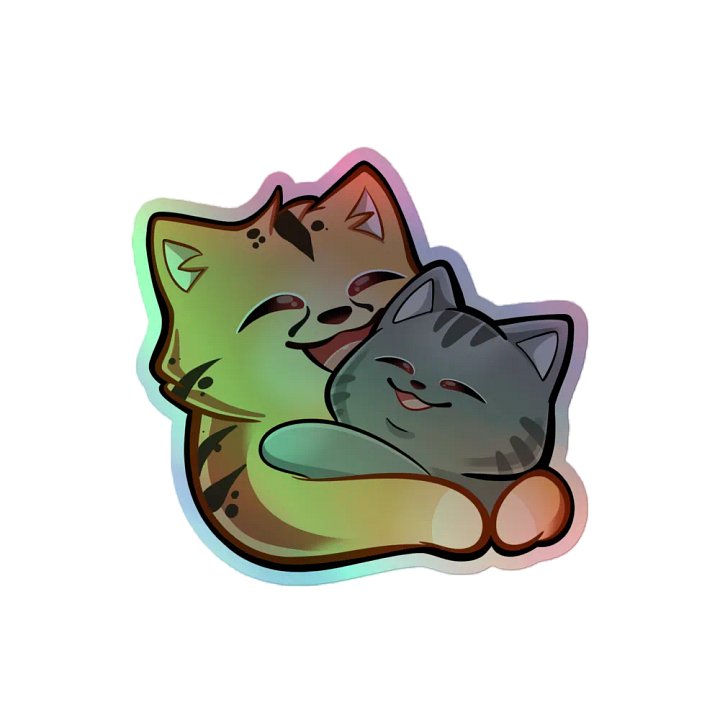 Cheetah x Piko Hug Sticker product image (2)