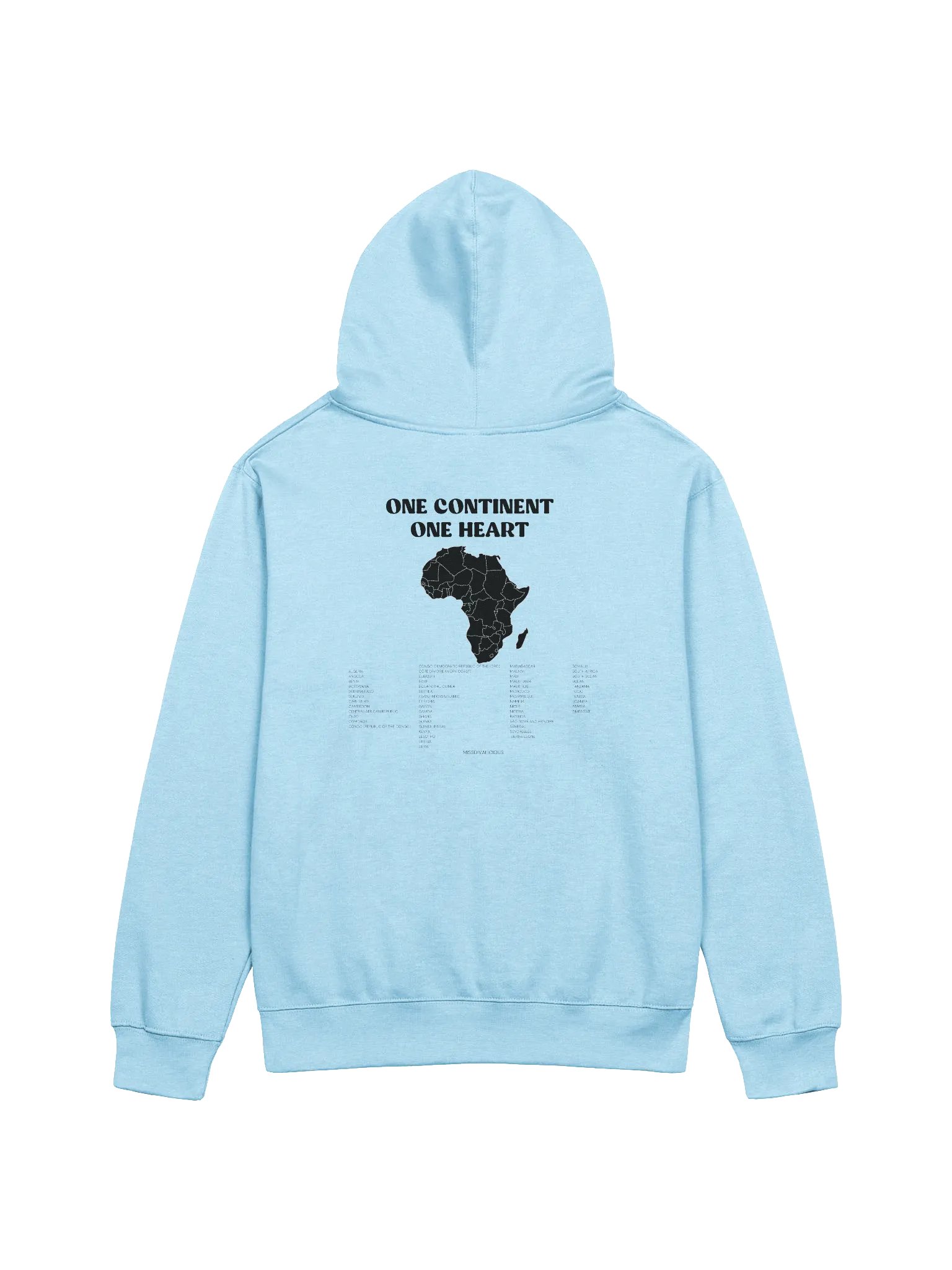 Africa United Pullover Hoodie – Unisex Eco‑Friendly African Unity Map Hoodie product image (2)