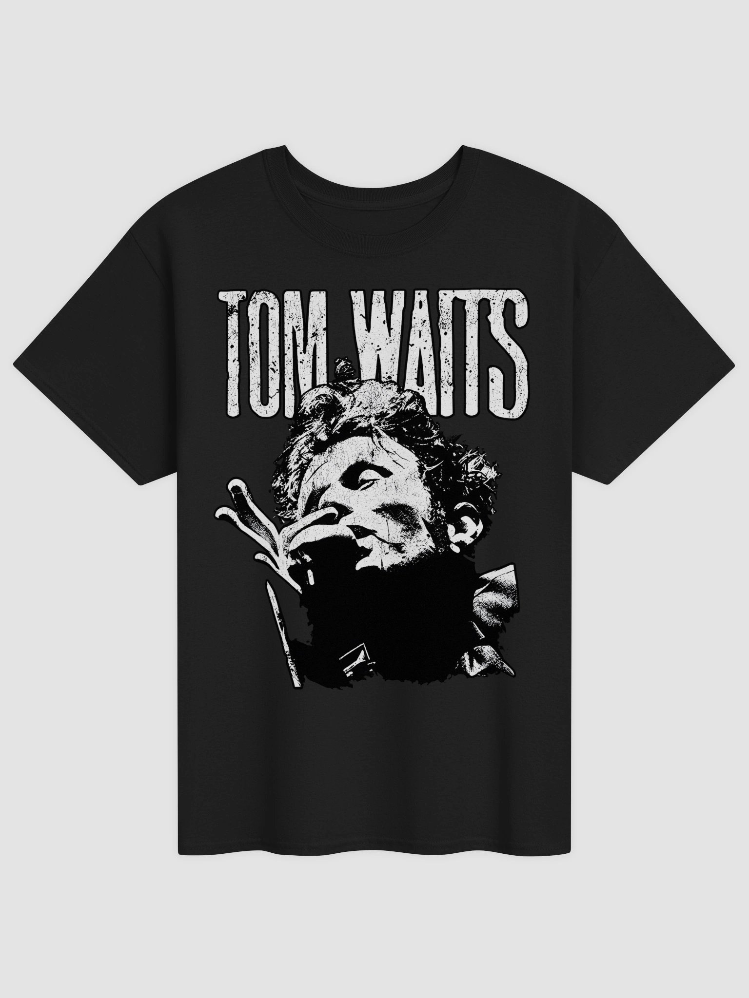 Tom Waits Vintage Blues Folk T-Shirt | Retro Rock Band Tee product image (1)