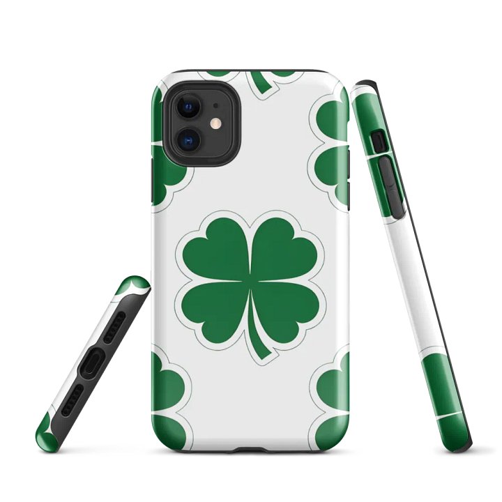 Lucky Clover Tough iPhone® Case product image (1)