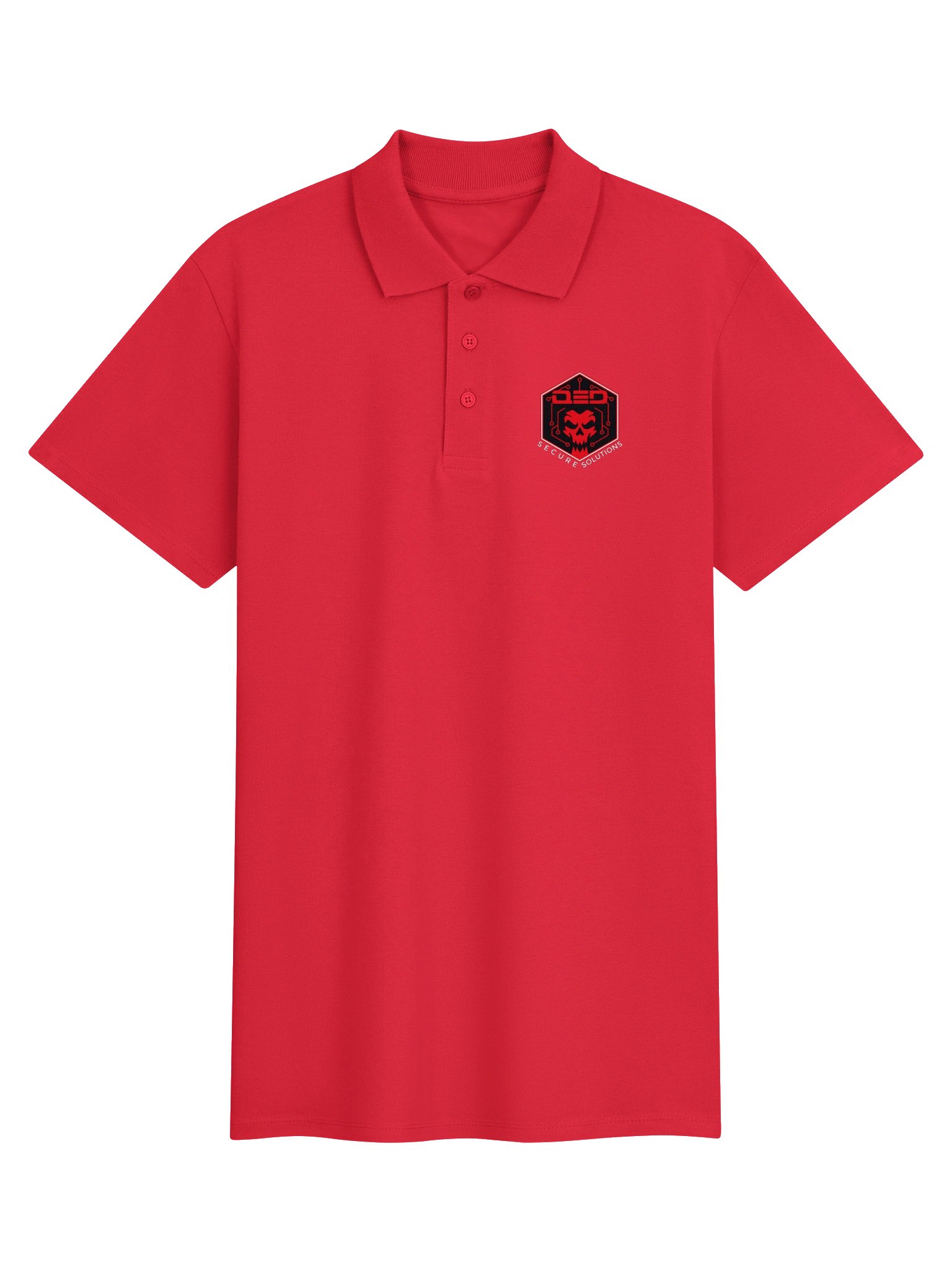 QED Red Skull Polo Shirt product image (1)