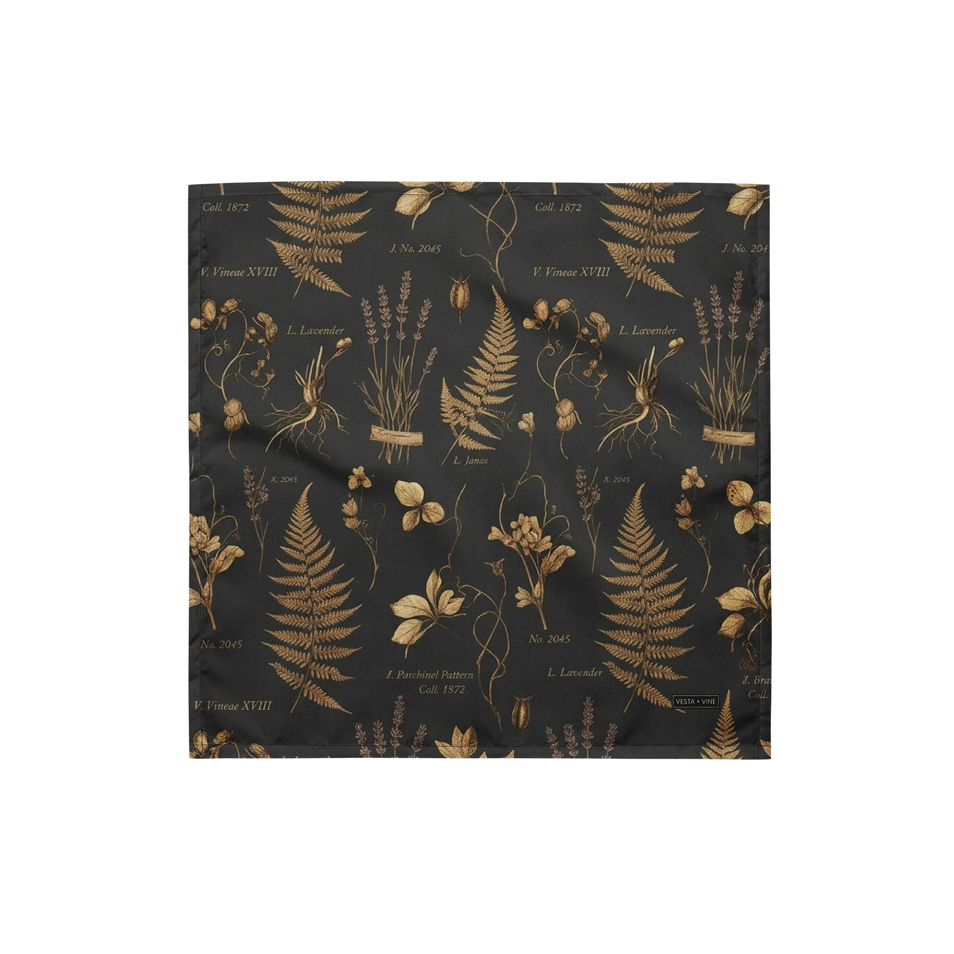 Vesta's Gilded Herbarium Bandana product image (1)