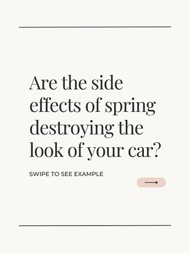 Spring in Bergen County is beautiful, but it can be a nightmare for your car’s finish. 🌸🚗 From heavy pollen to sticky tree sa...