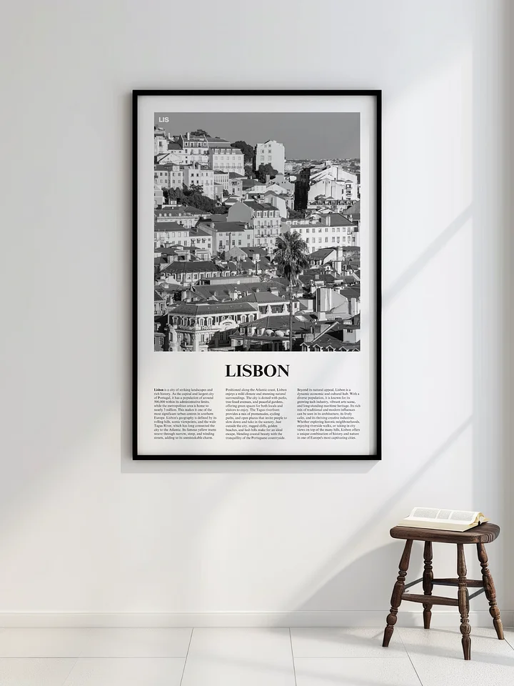 Lisbon 04 Newspaper Poster product image (2)