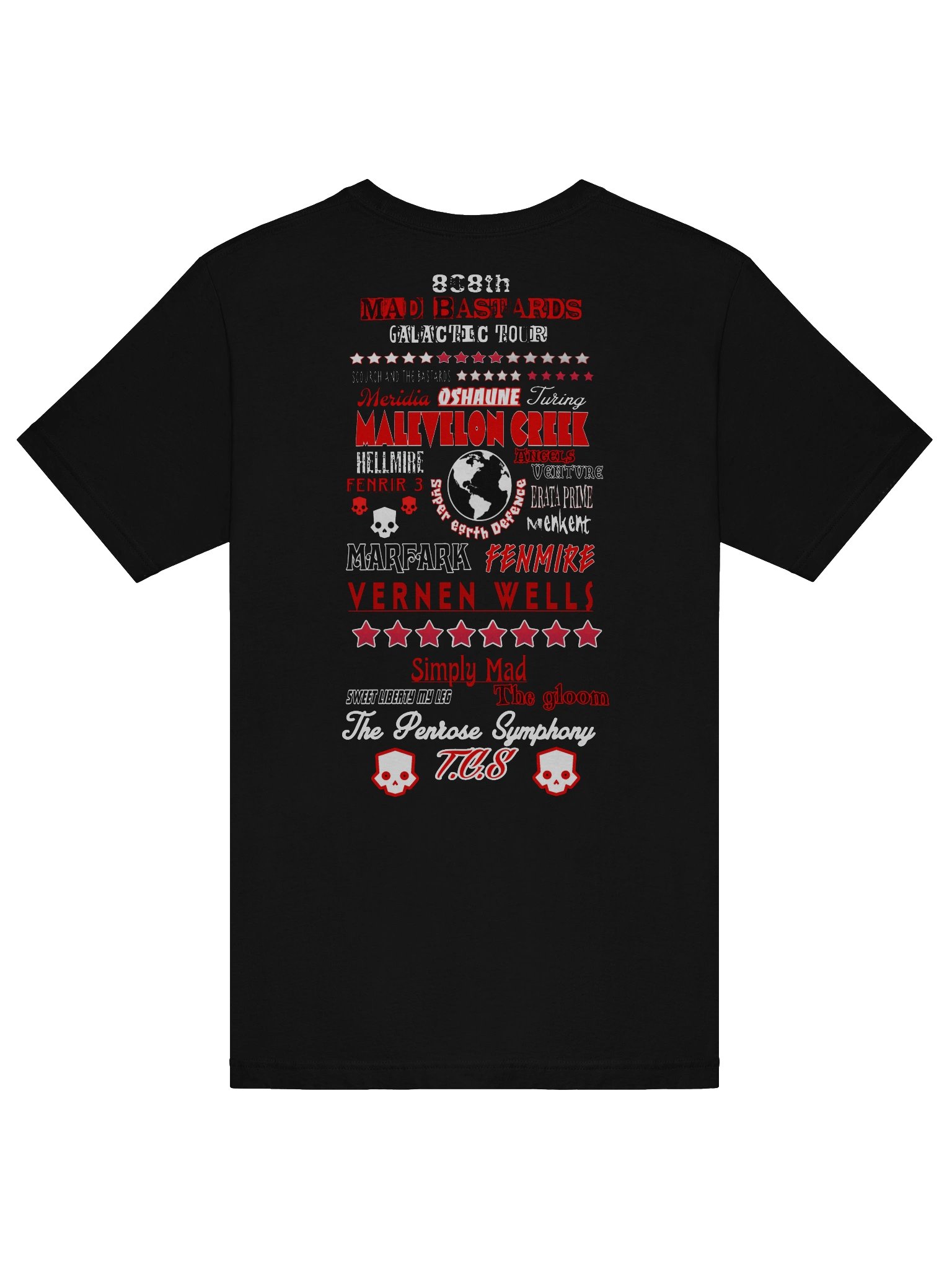 Mad Bastards Galaxy Tour Tee product image (8)
